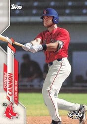 2020 Topps Pro Debut Base Set Cameron Cannon #PD-178 card