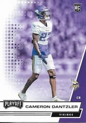 2020 Panini Playoff Base Set Cameron Dantzler #257 card