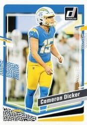 2023 Donruss Base Set Cameron Dicker #154 card