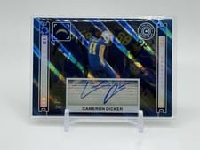 2024 Panini Photogenic In The Action Autographs Cameron Dicker #IAA-CDI card