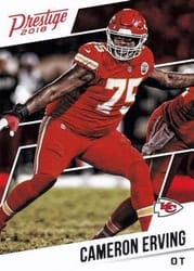 2018 Panini Prestige Base Set Cameron Erving #125 card