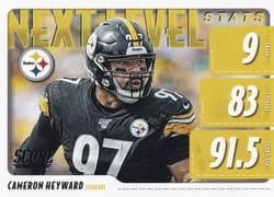 2020 Score Next Level Stats Cameron Heyward #NLS-CH card