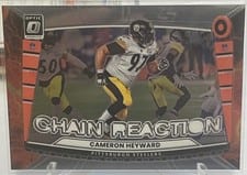 2025 Donruss Optic Chain Reaction Cameron Heyward #1 card