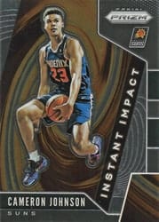 2019-20 Panini Prizm Instant Impact Cameron Johnson #10 card