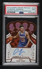 2019 Panini Crown Royale Rookie Autographs Cameron Johnson #CR-CJN card