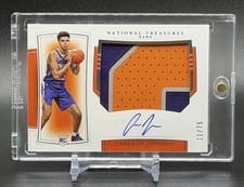 2019 Panini National Treasures Cameron Johnson #112 card
