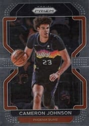 2021-22 Panini Prizm Base Set Cameron Johnson #186 card