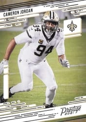 2021 Panini Prestige Base Set Cameron Jordan #136 card