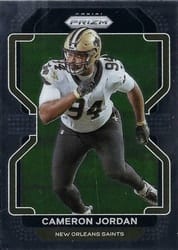 2021 Panini Prizm Base Set Cameron Jordan #306 card
