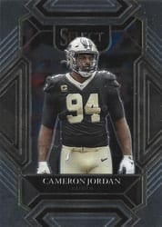 2021 Panini Select Base Set Cameron Jordan #225 card