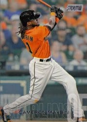 2018 Stadium Club Base Set Cameron Maybin #153 card