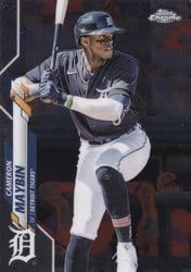 2020 Topps Chrome Update Base Set Cameron Maybin #U-11 card