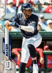 2020 Topps Update Base Set Cameron Maybin #U-117 card