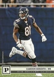 2018 Panini Base Set Cameron Meredith #206 card