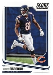 2018 Score Base Set Cameron Meredith #57 card