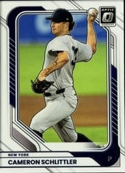 2026 Donruss Optic Cameron Schlittler #97 card