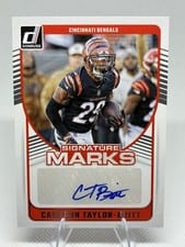 2024 Donruss Signature Marks Cameron Taylor-Britt #SMA-CTB card