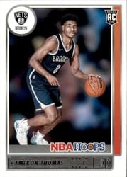 2021-22 Hoops Base Set Cameron Thomas #231 card
