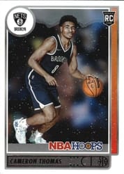 2021-22 Hoops Winter Base Set Cameron Thomas #231 card