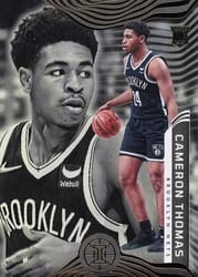 2021-22 Panini Illusions Base Set Cameron Thomas #177 card