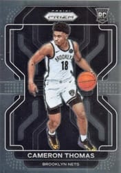 2021-22 Panini Prizm Base Set Cameron Thomas #297 card