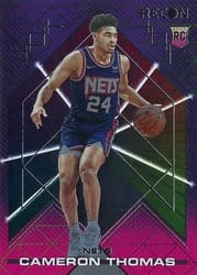 2021-22 Panini Recon Base Set Cameron Thomas #204 card