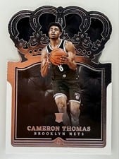 2021 Panini Crown Royale Cameron Thomas Asia Red #25 card