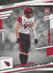2022 Panini Prestige Base Set Cameron Thomas #400 card