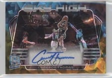 2023 Panini Spectra Sky High Signatures Cameron Thomas Prizm #SKY-CAM card
