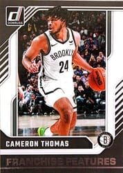 2024-25 Donruss Franchise Features Cameron Thomas #18 card