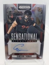 2025 Panini Prizm Draft Picks Sensational Signatures Cameron Thomas #86 card