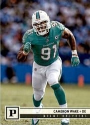 2018 Panini Base Set Cameron Wake #176 card