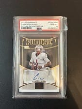 2024 Panini Luminance Future Signatures NIL Cameron Ward #FSN-CWA card