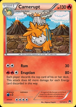 BREAKpoint Camerupt #13 card