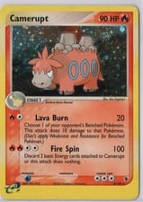 2003 Ruby & Sapphire Camerupt #4 card