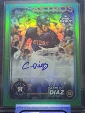 2024 Topps Pro Debut Autographs Camilo Diaz #PD-182 card