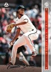 2022 Panini Chronicles Luminance Camilo Doval #9 card