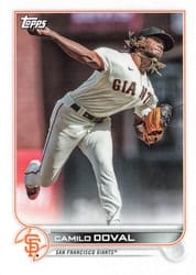 2022 Topps Mini Base Set Camilo Doval #US30 card