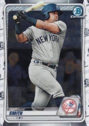 2020 Bowman Chrome Prospects Canaan Smith #BCP-69 card