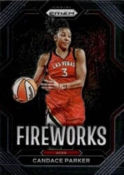 2023 Panini Prizm WNBA Fireworks Candace Parker #6 card
