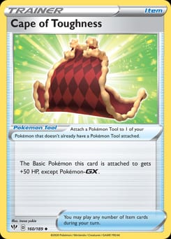 Darkness Ablaze Cape of Toughness #160 card
