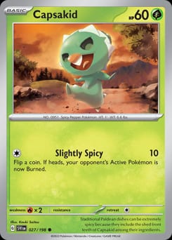 Scarlet & Violet Capsakid #27 card