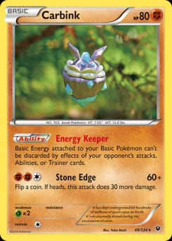 Fates Collide Carbink #49 card