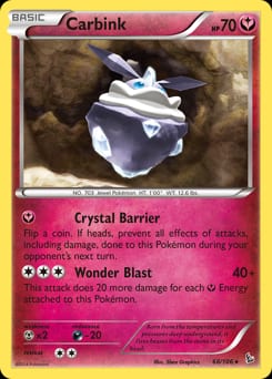 Flashfire Carbink #68 card