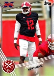 2020 Topps XFL Base Set Cardale Jones #129 card