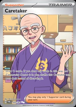 Twilight Masquerade Caretaker #203 card