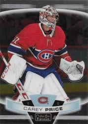 2019-20 O-Pee-Chee Platinum Base Set Carey Price #125 card