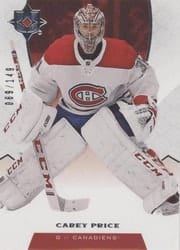 2019-20 Upper Deck Ultimate Collection Base Set Carey Price #65 card