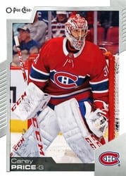 2020-21 O-Pee-Chee Base Set Carey Price #13 card