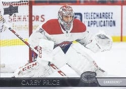 2020-21 Upper Deck Base Set Carey Price #353 card